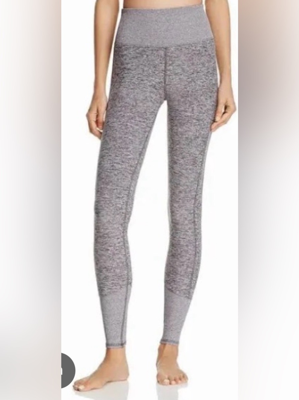 ALO Yoga Heathered Gray High-Rise Leggings - Picture 2 of 4